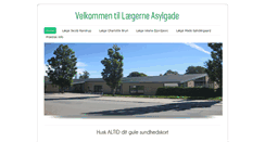 Desktop Screenshot of laegerne-asylgade.dk